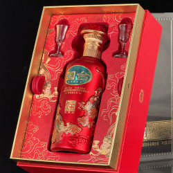 国台 53度酱香型白酒 500mL 礼盒装