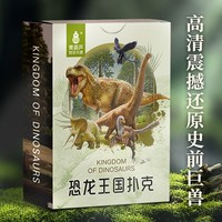 恐龙王国扑克牌儿童益智游戏卡专注力训练卡找不同2-6岁儿童思维训练益智早教卡图书幼儿三到六岁益