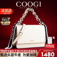 COOGI 包包女包头层牛皮轻奢大牌单肩斜挎七夕情人节生日礼物送女友老婆