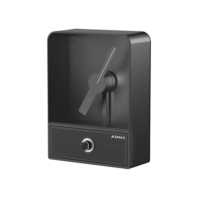 小米有品 小战＆乳圆裸眼3D相框全息音箱 黑色