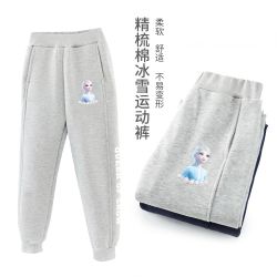 迪士尼 儿童休闲卫裤男女孩春秋款运动束脚裤幼儿园时尚百搭潮裤