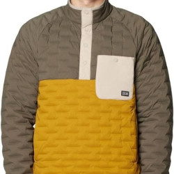 MOUNTAIN HARDWEAR 男士保暖羽绒套头衫StretchDown Light Snap Tee