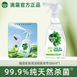 滴露 消毒喷雾婴儿玩具杀菌宝宝地垫专用母婴可用[爬爬垫清洁剂]