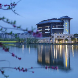 杭州湘湖小隐酒店1-2晚含双早+正餐+游船