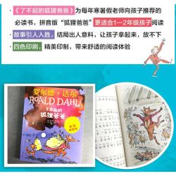 二年级课外书非必读经典书目了不起的狐狸爸爸注音版妹妹的红雨鞋