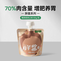 帕特 胖酱猫咪零食补水猫条非主食鸡肉互动咕噜酱成幼猫罐头湿粮包