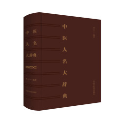 中医人名大辞典 中国中医药出版社
