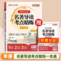 荣恒初中名著导读考点精炼一本通七八九年级通用版课外阅读教辅同步解读书中考考点