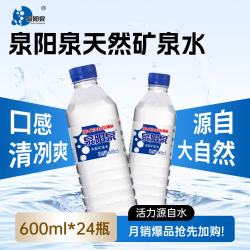 泉阳泉 长白山天然矿泉水 600ml*24瓶