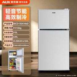 奥克斯 BC-50A96FG 双开门 电冰箱