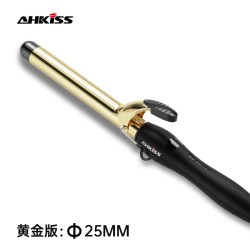 亚克西 卷发棒持久定型不伤发大卷大波浪大号3640mm32手动电卷棒38
