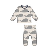 milkbarn 2026秋冬新品儿童家居服套装纯棉婴幼儿可爱长袖圆领睡衣