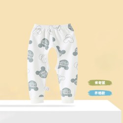 希贝熊 男宝宝开裆裤春秋婴儿裤子春季秋裤外穿纯棉a类长裤无骨睡打底裤
