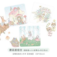 little age not so little littleage口水巾婴儿新生纯棉纱布小方巾宝宝洗澡毛巾儿童洗脸巾