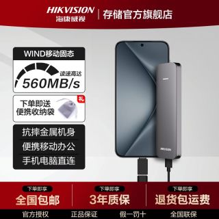 百亿补贴：海康威视 移动固态硬盘 WIND 1TB USB Type-C MAC外置SSD