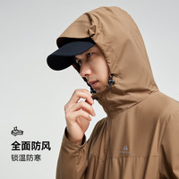 拓路者 反季节！海豹软壳衣男防风防水户外旅行登山服男士秋冬加绒外套休闲夹克M