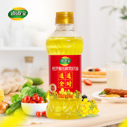 道道全 低芥酸压榨菜籽油400ml