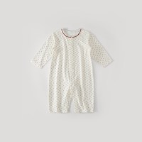 巴厘小猪 宝宝连体衣夏季长袖空调服睡衣秋装四季哈衣爬爬服新生儿婴儿衣服
