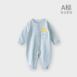 童恋初心 婴儿连体衣春秋款新生儿衣服纯棉睡衣秋季婴幼男女幼宝宝初早秋装