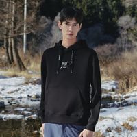百亿补贴：探路者 秋冬男女通款卫衣户外运动防风保暖套头连帽外套TAUI90299