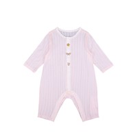 棉花树 有机棉婴儿连体衣2026新款新生儿纯棉A类哈衣爬服宝宝衣服