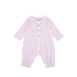 棉花树 有机棉婴儿连体衣2026新款新生儿纯棉A类哈衣爬服宝宝衣服