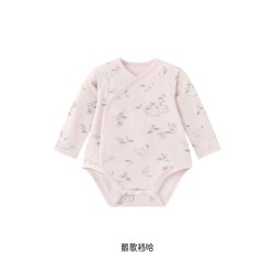 英氏 IR抗菌婴儿连体衣秋季新生儿衣服春秋宝宝四季款