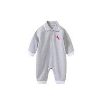 yierying婴儿衣服春秋季纯棉空调服新生儿睡衣宝宝连体衣哈衣爬服