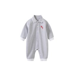 yierying婴儿衣服春秋季纯棉空调服新生儿睡衣宝宝连体衣哈衣爬服