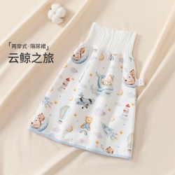博林百合 宝宝隔尿裙透气防水婴儿隔尿裤可洗垫男女童训练戒尿不湿隔尿神器