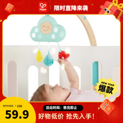 Hape 现货速发售完即止 云朵灯宝宝安抚玩具男女童生日礼物 E0619