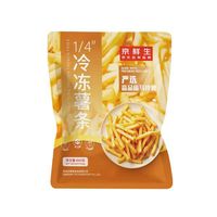 京鲜生 1/4冷冻薯条半成品 600g/袋 （plus会员免运费）