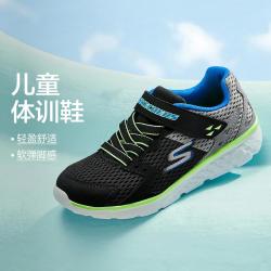 斯凯奇 GO RUN 400 PROXO 男童休闲运动鞋 97680L/BKCC