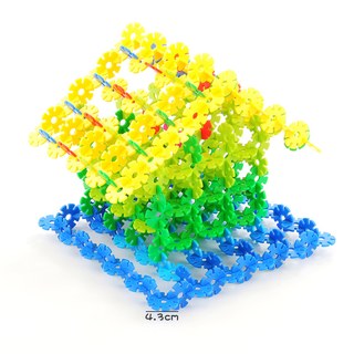 JUJK 儿童益智塑料雪花片积木 拼插玩具