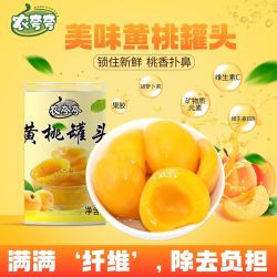 黄桃罐头425g*6罐酸甜老式一整箱老牌子网红同款水果捞新鲜水果制