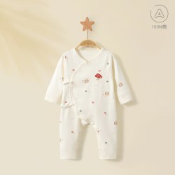 La Chapelle Sport 拉夏贝尔新生婴儿衣服春秋季初生纯棉0薄款3月打底哈衣宝宝连体衣