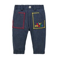 MIKI HOUSE 日本直邮mikihouse 七分裤 80-130cm 婴儿服饰牛仔休闲