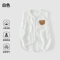 肯萌贝比 儿童琵琶衣薄款夏季新生儿连体衣服男宝宝无袖背心哈衣婴幼儿夏装