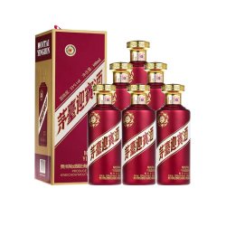 茅台 迎宾酒 紫 53%vol 酱香型白酒 500ml*6瓶 整箱装