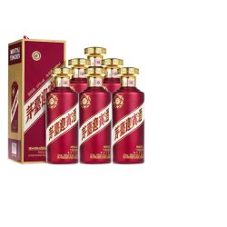 茅台 迎宾酒 紫 53%vol 酱香型白酒 500ml*6瓶 整箱装