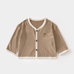 婴儿薄款空调衫夏装上衣宝宝防晒衣婴儿外套男女小童透气户外上衣