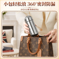 宝威玛 纯钛保温杯燕窝杯小容量高档女士户外便携钛水杯精致口袋杯钛悠金