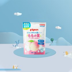 贝亲 温和保湿桃叶婴儿洗发沐浴露 日版 补充装 400ml