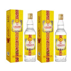 阿嵔山 金酿台湾高粱酒52度浓香型450ml*2瓶纯粮食固态法白酒两瓶口粮酒