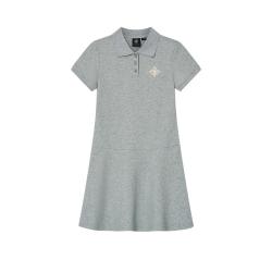 PALLADIUM 女款短袖连衣裙时尚百搭休闲裙子