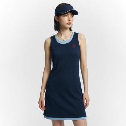 PALLADIUM 女款背心连衣裙时尚拼色女款夏季裙子