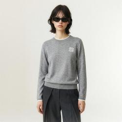 PALLADIUM 女款圆领针织衫时尚休闲打底衫