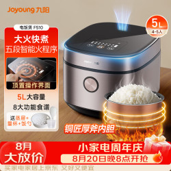 九阳 F510 5L铜匠厚釜内胆智能电饭煲