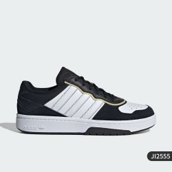 adidas 官方正品三叶草COURT REFIT男女复古板鞋ID6070