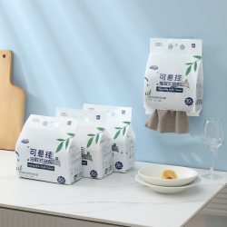 厨房专用抹布可抽取悬挂式一次性周抛抹布不沾油加厚清洁洗碗毛巾